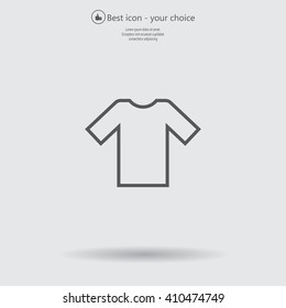 Tshirt Icon icon, vector illustration. 