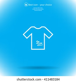 Tshirt Icon icon, vector illustration. 