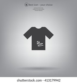 Tshirt Icon icon, vector illustration. 