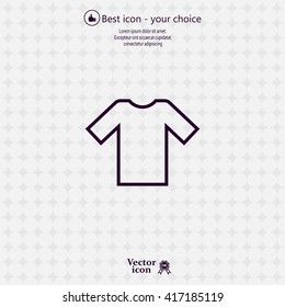 Tshirt Icon icon, vector illustration. 