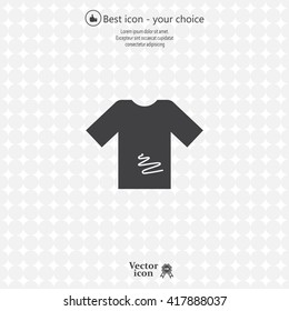 Tshirt Icon icon, vector illustration. 