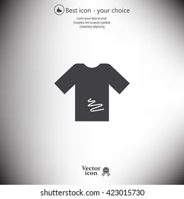 Tshirt Icon icon, vector illustration. 