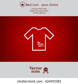 Tshirt Icon icon, vector illustration. 