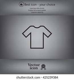 Tshirt Icon icon, vector illustration. 