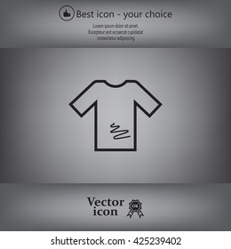 Tshirt Icon icon, vector illustration. 