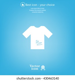 Tshirt Icon icon, vector illustration. 