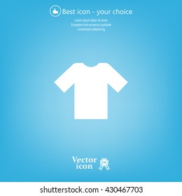 Tshirt Icon icon, vector illustration. 