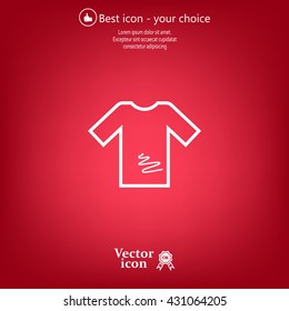 Tshirt Icon icon, vector illustration. 
