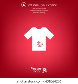Tshirt Icon icon, vector illustration. 