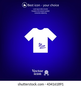 Tshirt Icon icon, vector illustration. 