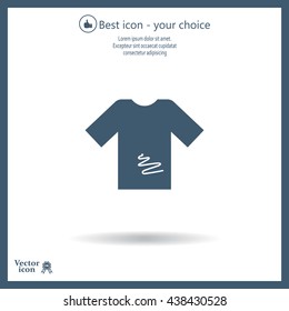 Tshirt Icon icon, vector illustration. 