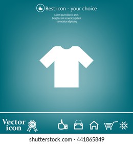 Tshirt Icon icon, vector illustration. 