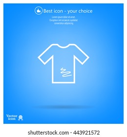 Tshirt Icon icon, vector illustration. 