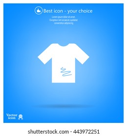 Tshirt Icon icon, vector illustration. 