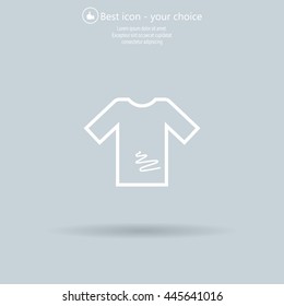 Tshirt Icon icon, vector illustration. 