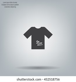 Tshirt Icon icon, vector illustration. 
