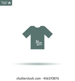 Tshirt Icon icon, vector illustration. 