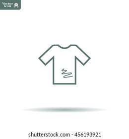 Tshirt Icon icon, vector illustration. 