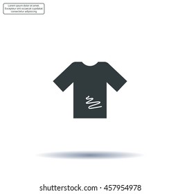 Tshirt Icon icon, vector illustration. 