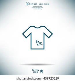 Tshirt Icon icon, vector illustration. 