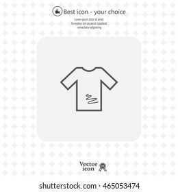 Tshirt Icon icon, vector illustration. 