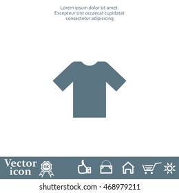 Tshirt Icon icon, vector illustration. 