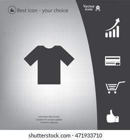 Tshirt Icon icon, vector illustration. 