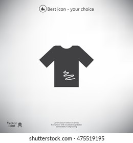 Tshirt Icon icon, vector illustration. 