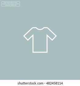 Tshirt Icon icon, vector illustration. 