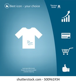 Tshirt Icon icon, vector illustration. 