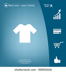 Tshirt Icon icon, vector illustration. 