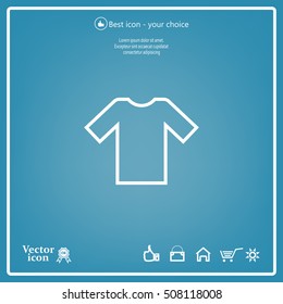 Tshirt Icon icon, vector illustration. 
