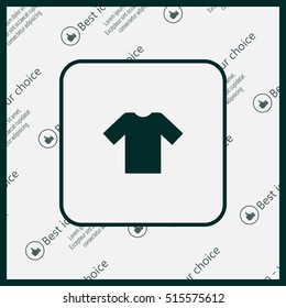 Tshirt Icon icon, vector illustration. 