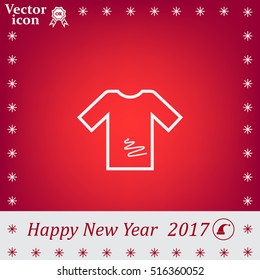 Tshirt Icon icon, vector illustration. 