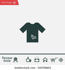 Tshirt Icon icon, vector illustration. 