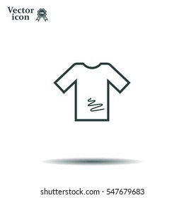 Tshirt Icon icon, vector illustration. 