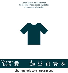 Tshirt Icon icon, vector illustration. 