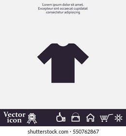 Tshirt Icon icon, vector illustration. 