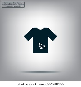 Tshirt Icon icon, vector illustration. 