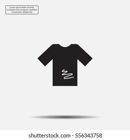 Tshirt Icon icon, vector illustration. 