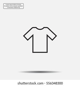 Tshirt Icon icon, vector illustration. 