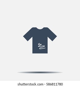 Tshirt Icon icon, vector illustration. 