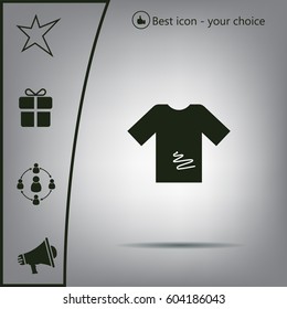 Tshirt Icon icon, vector illustration. 