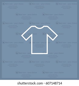 Tshirt Icon icon, vector illustration. 
