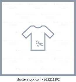 Tshirt Icon icon, vector illustration. 
