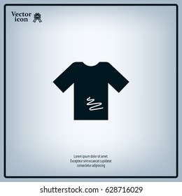 Tshirt Icon icon, vector illustration. 