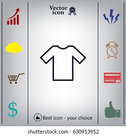 Tshirt Icon icon, vector illustration. 
