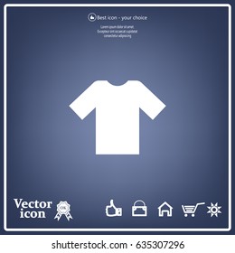 Tshirt Icon icon, vector illustration. 