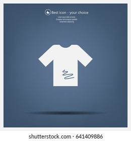 Tshirt Icon icon, vector illustration. 