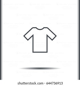 Tshirt Icon icon, vector illustration. 